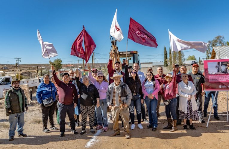 CESPTE inicia construcción de red de agua potable en camino a Picachos