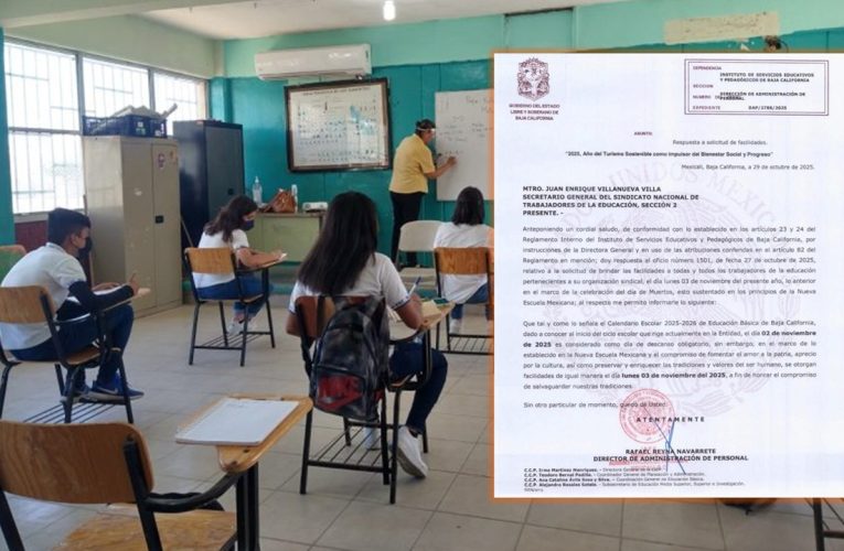 Hasta el martes se reanudarán clases de educación básica en BC