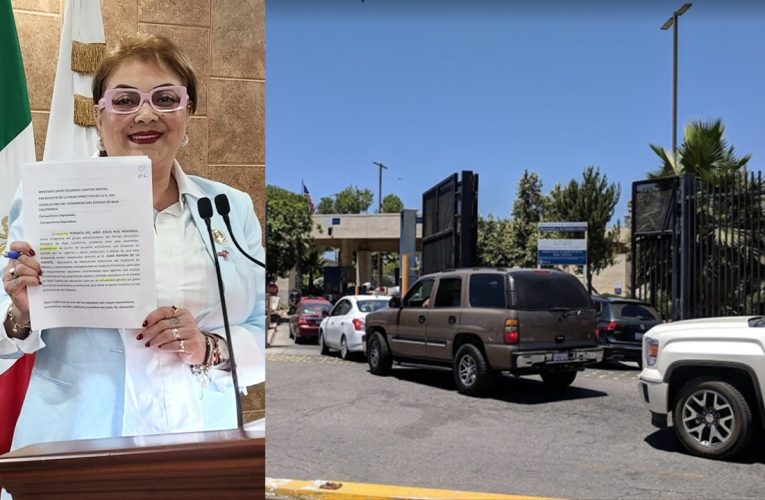 Presenta Tere Ruiz exhorto para agilizar cruces fronterizos
