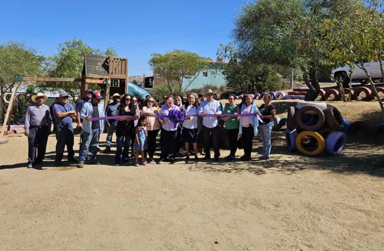 Inaugura Tere Ruiz el primer parque ecológico en Tecate