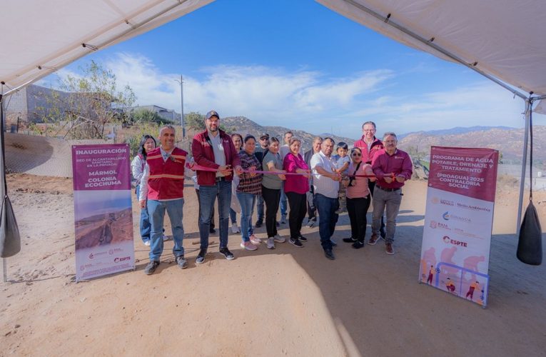 CESPTE cumple con alcantarillado en la colonia Ecochumá