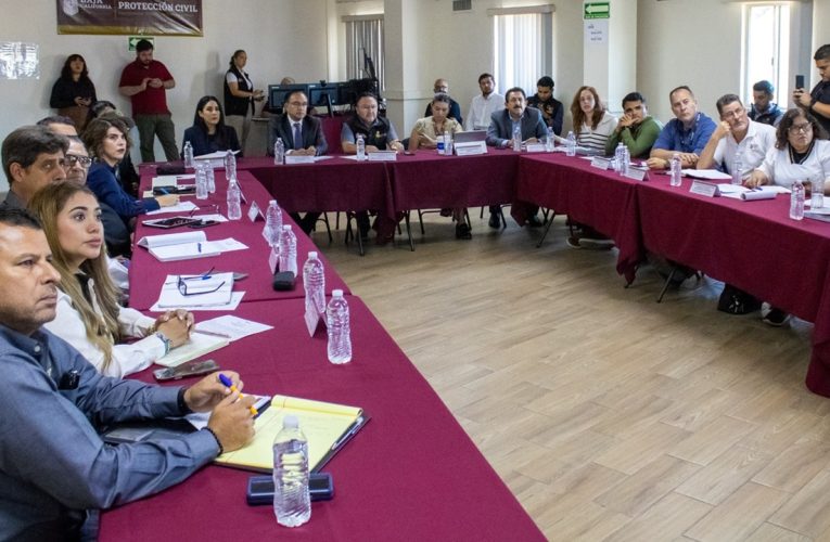 Coordinan Mesa Técnica de Deslizamientos ante llegada de lluvias a BC