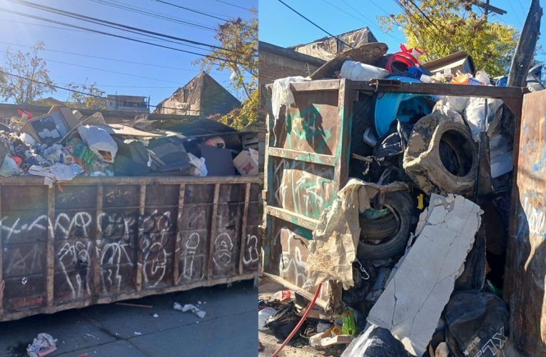 SIRT retira más de 20 toneladas de basura en colonias de Tecate