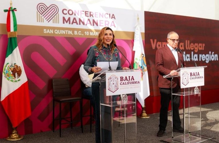 Gobernadora anuncia plan de atención integral a San Quintín