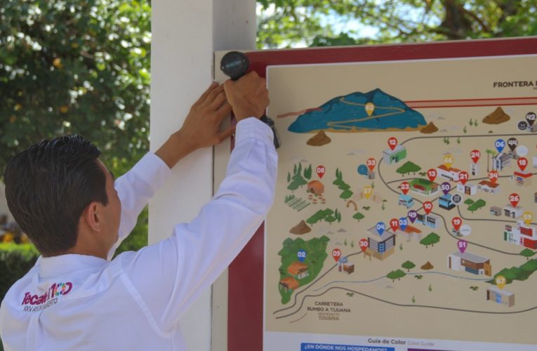Nuevo mapa turístico en Tecate busca impulsar visitas y orgullo local